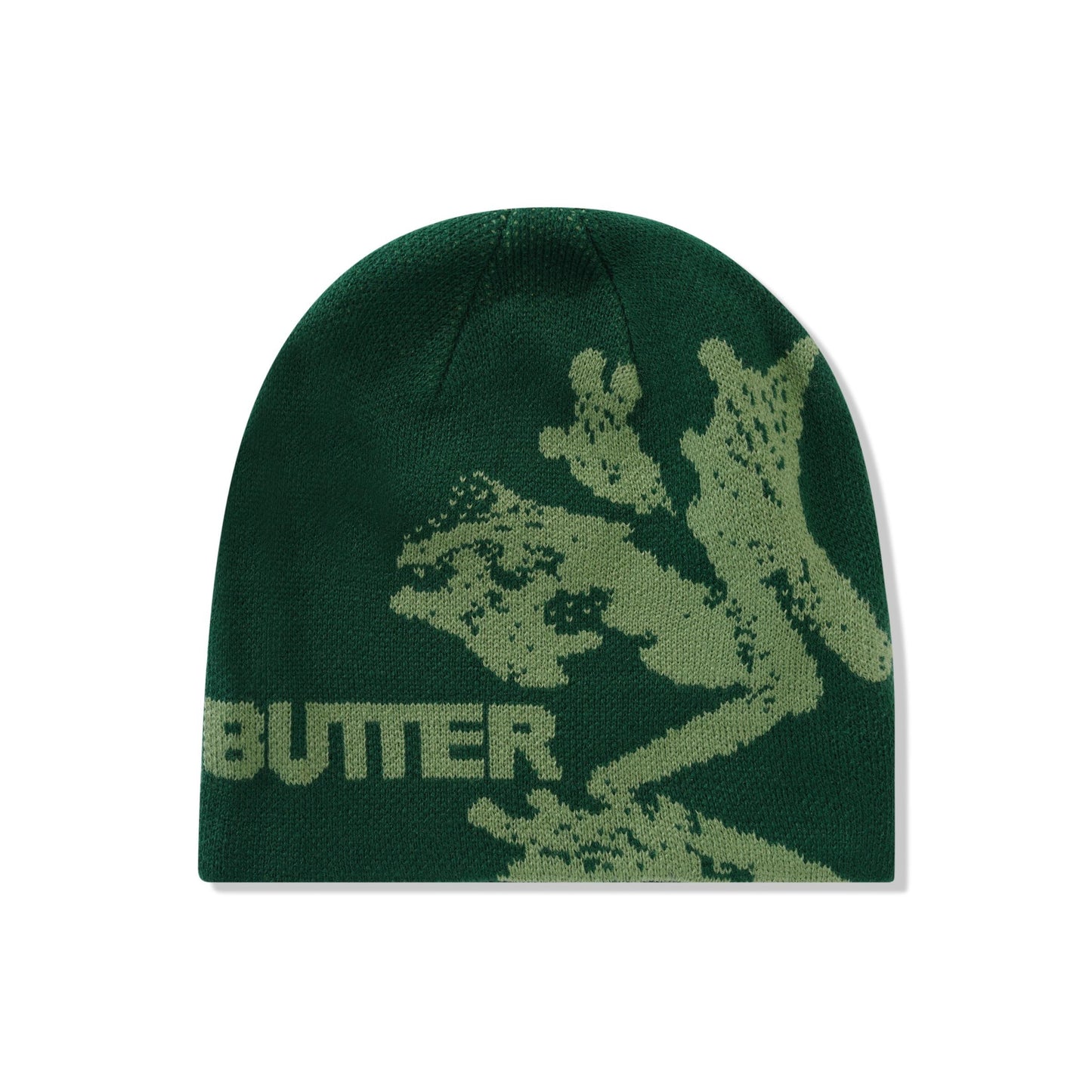 Butter Goods Amphibian Skull Beanie - Forest