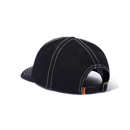 Butter Goods Ink 6 Panel Cap - Black