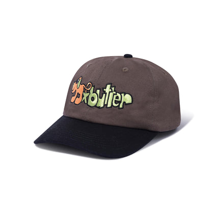 Butter Goods Pooch 6 Panel Cap - Brown / Black