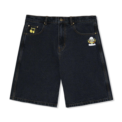 Butter Goods Singer Denim Shorts - Washed Black