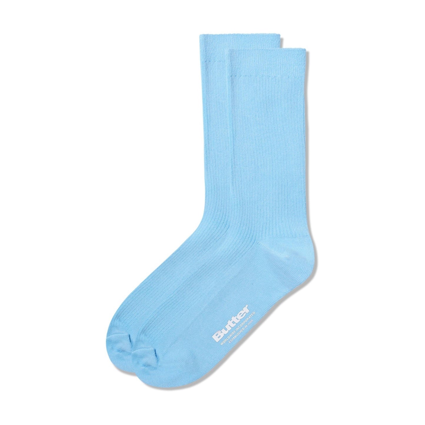 Butter Goods Pigment Dye Socks - Cornflower