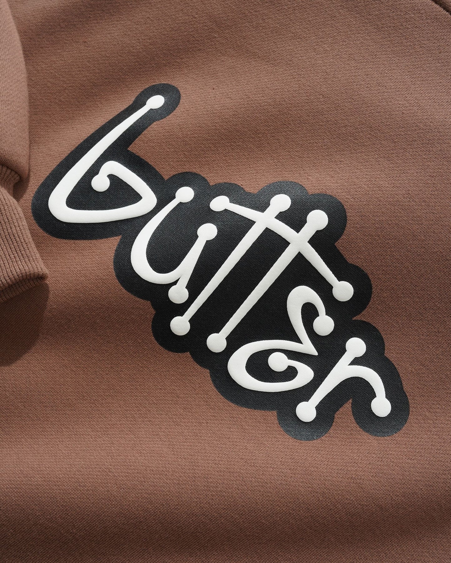 Butter Goods Connection Pullover Hood - Brown