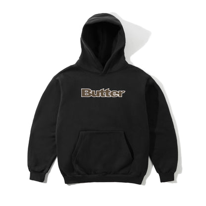 Butter Goods Ripstop Pullover Hood - Black