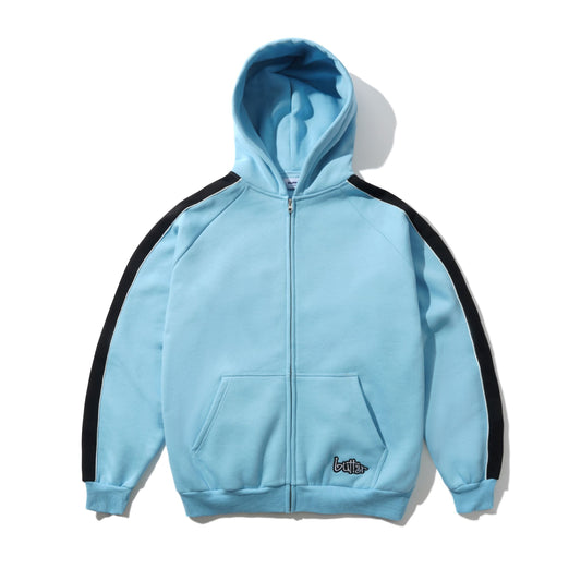 Butter Goods Connection Zip-Thru Hood - Sky