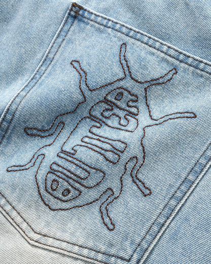 Butter Goods Roach Denim Jeans - Distressed Indigo