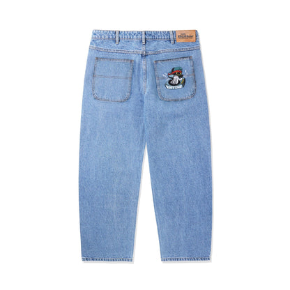 Butter Goods Spinner Denim Jeans - Washed Indigo