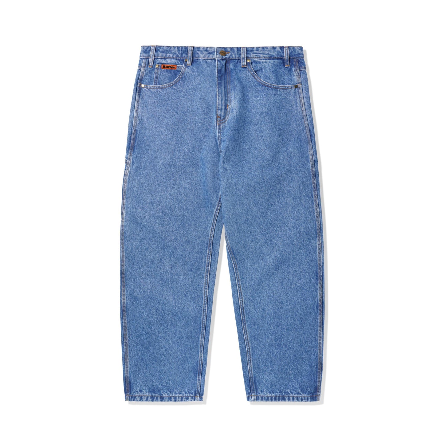 Butter Goods Baggy Denim Jeans - Washed Indigo