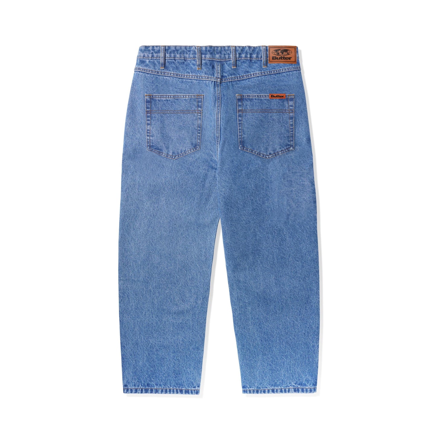 Butter Goods Baggy Denim Jeans - Washed Indigo