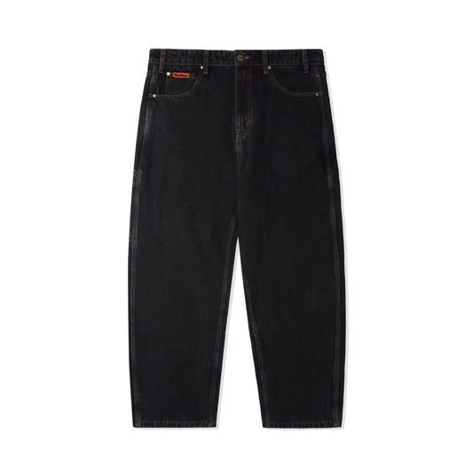 Butter Goods Baggy Denim Jeans - Washed Black