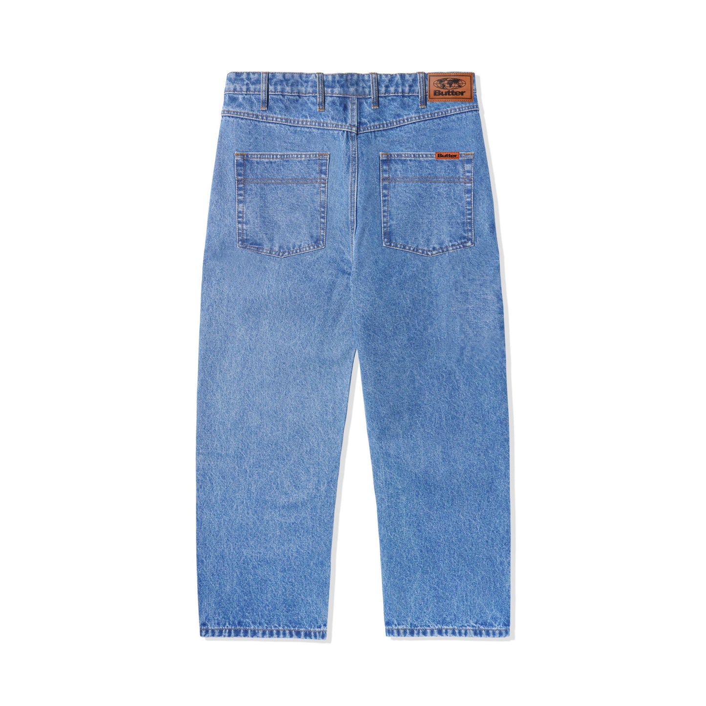 Butter Goods Relaxed Denim Jeans - Washed Indigo