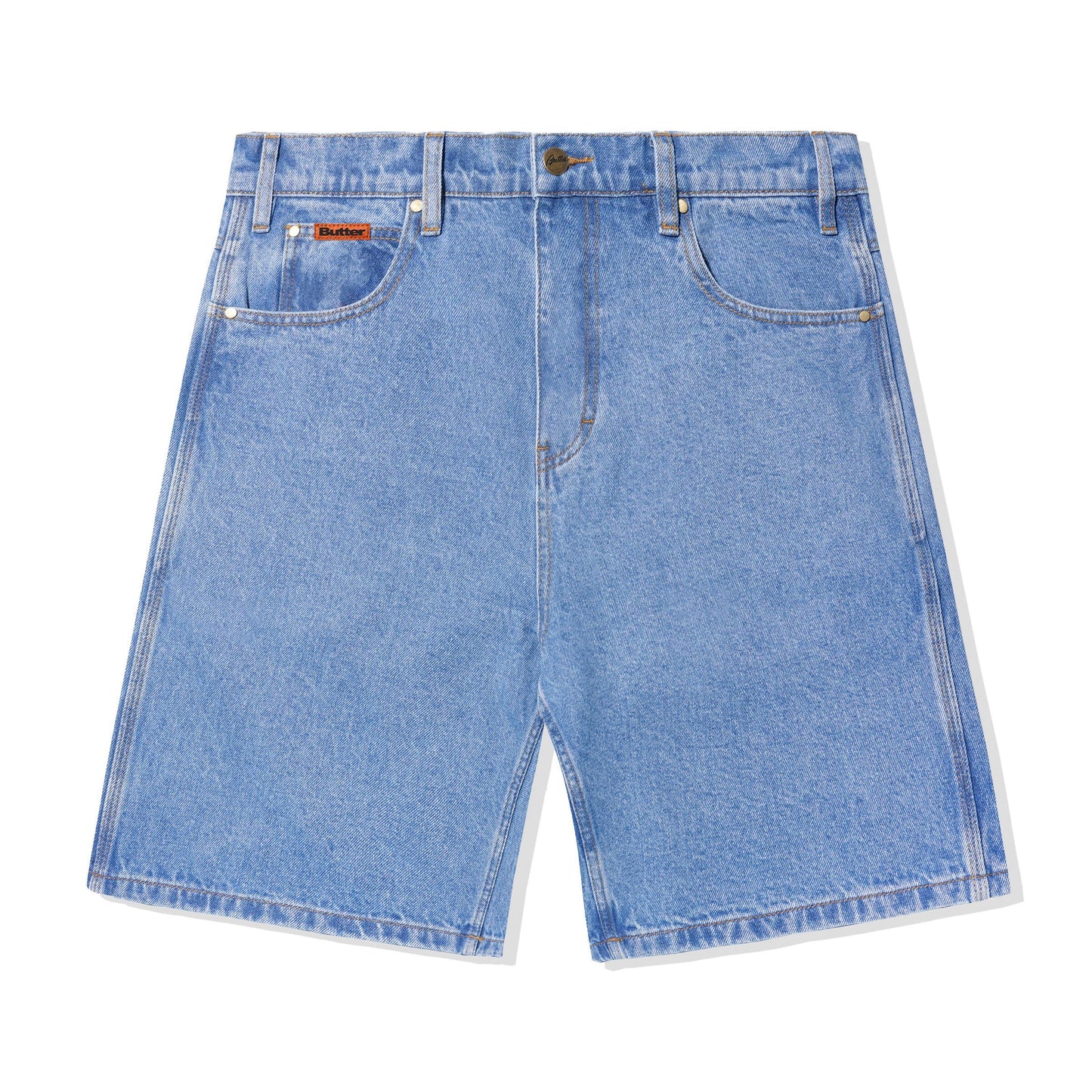 Butter Goods Baggy Denim Shorts - Washed Indigo