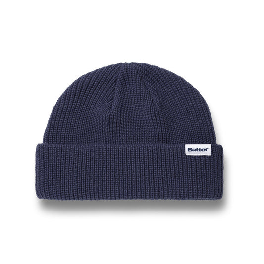 Butter Goods Wharfie Beanie - Navy