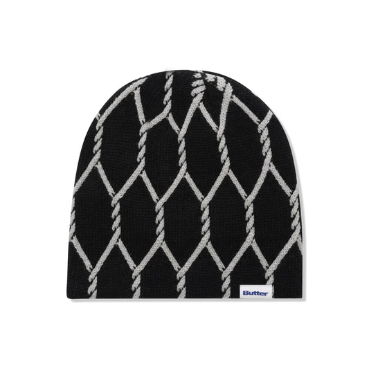 Butter Goods Chain Skull Beanie - Black