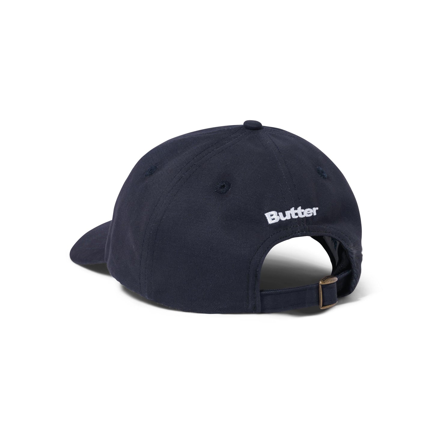 Butter Goods B Logo 6 Panel Cap - Black