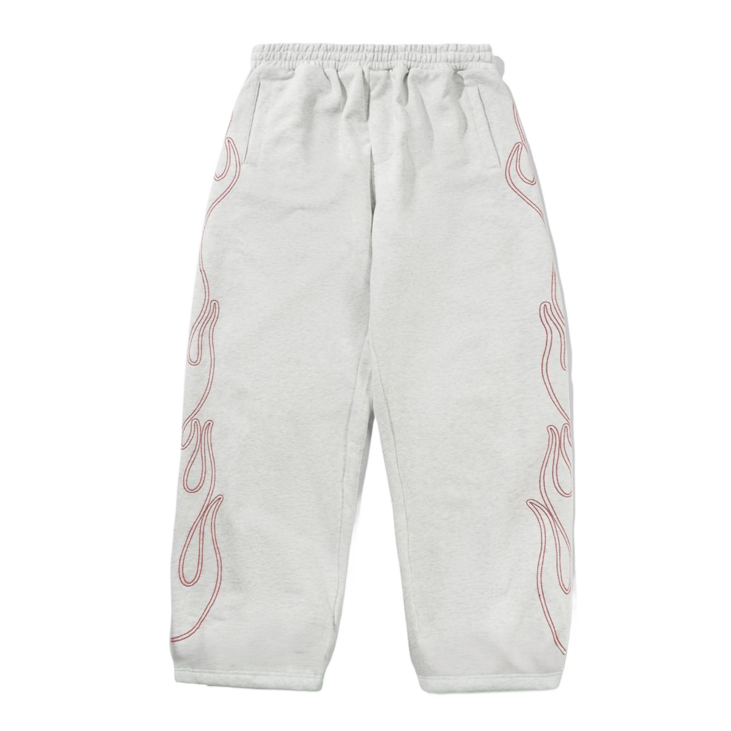 Butter Goods Flame Fleece Pants - Ash
