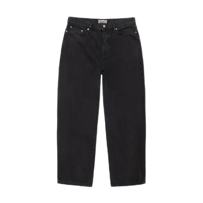 Stussy Big Ol' Jean Washed Canvas - Washed Black