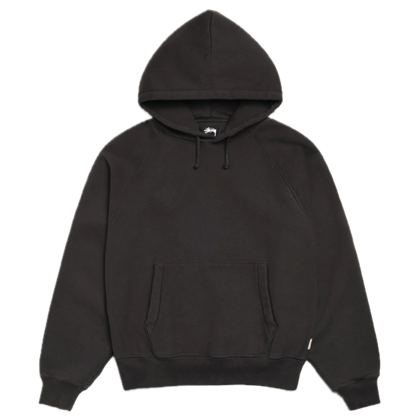 Stussy Relaxed Hoodie - Washed Black