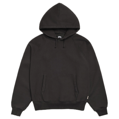 Stussy Relaxed Hoodie - Washed Black