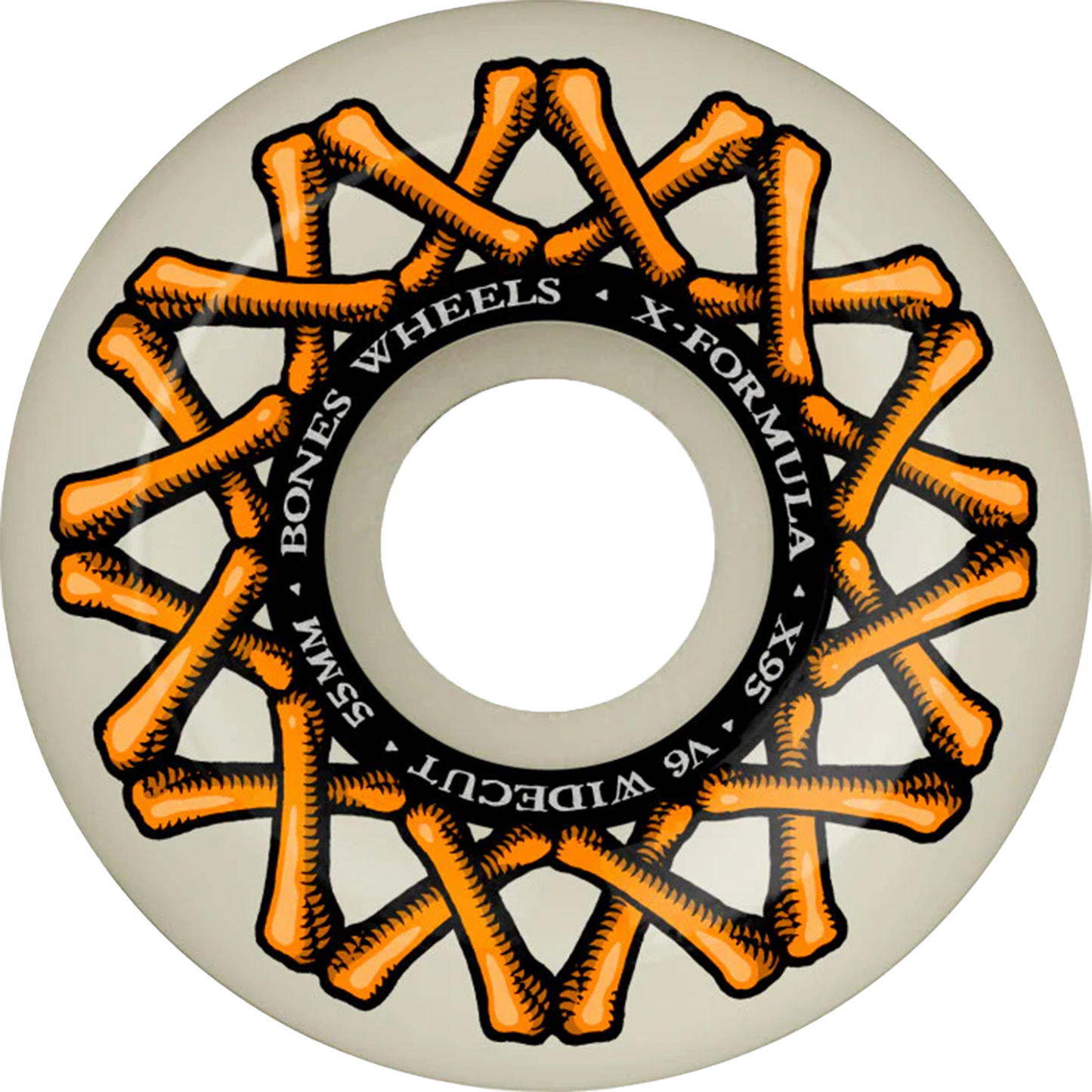Bones Widecut X-Formula Wheels - 95A 55mm V6