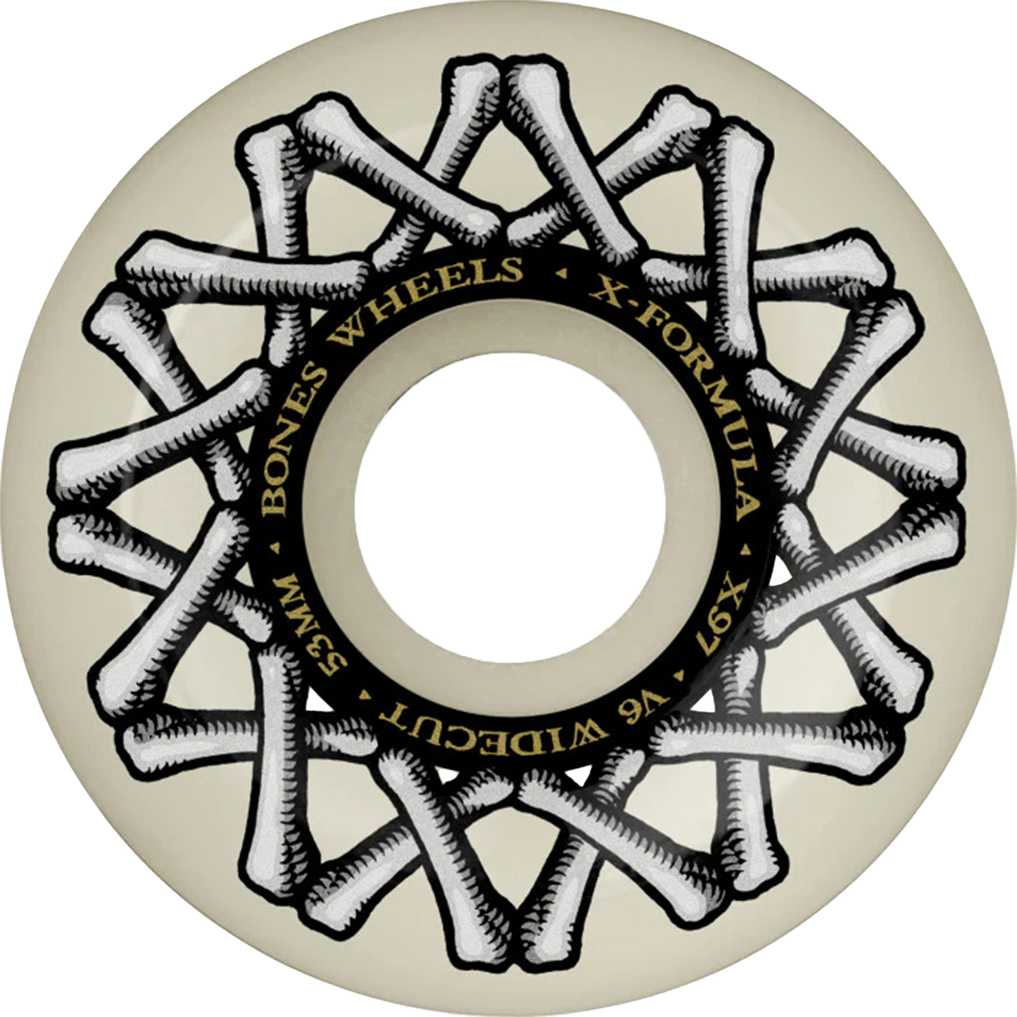 Bones Widecut X-Formula Wheels - 97A 53mm V6