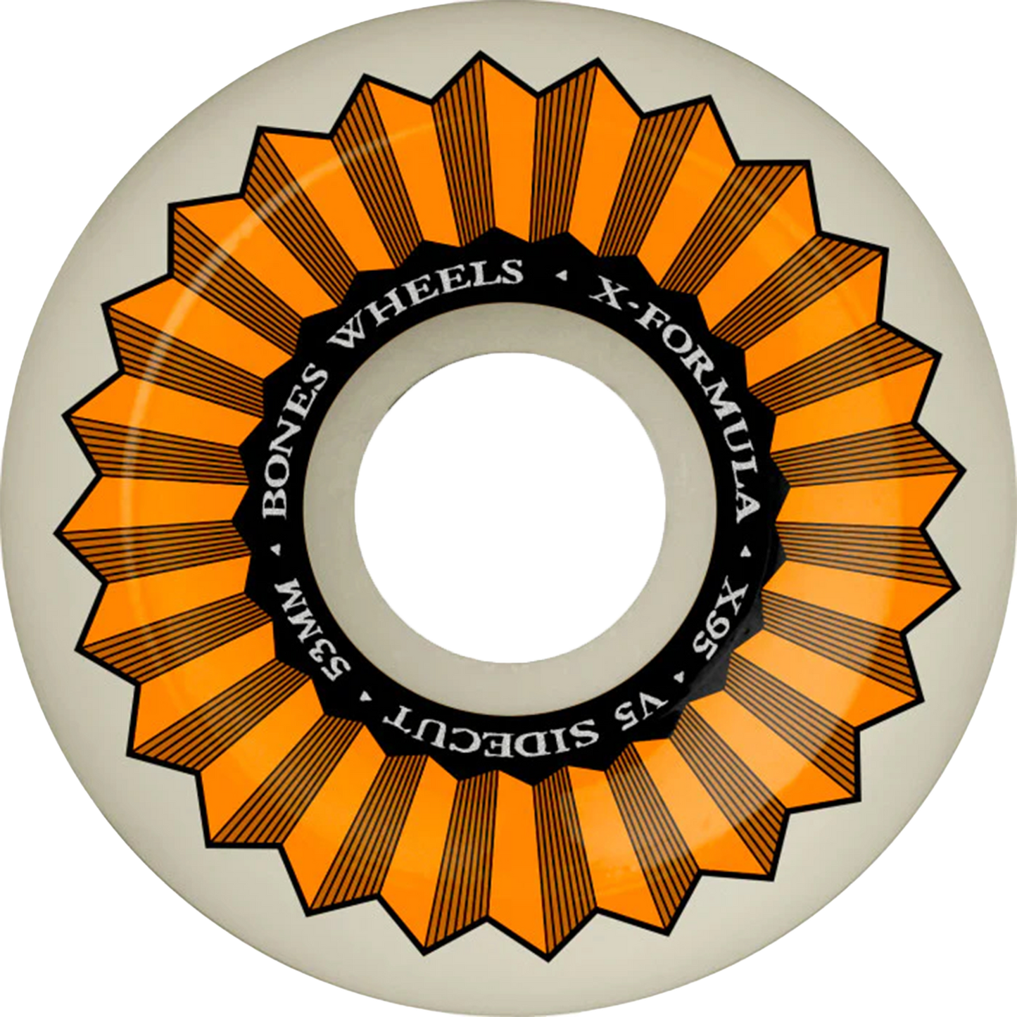 Bones Sidecut X-Formula Wheels - 95A 53mm V5