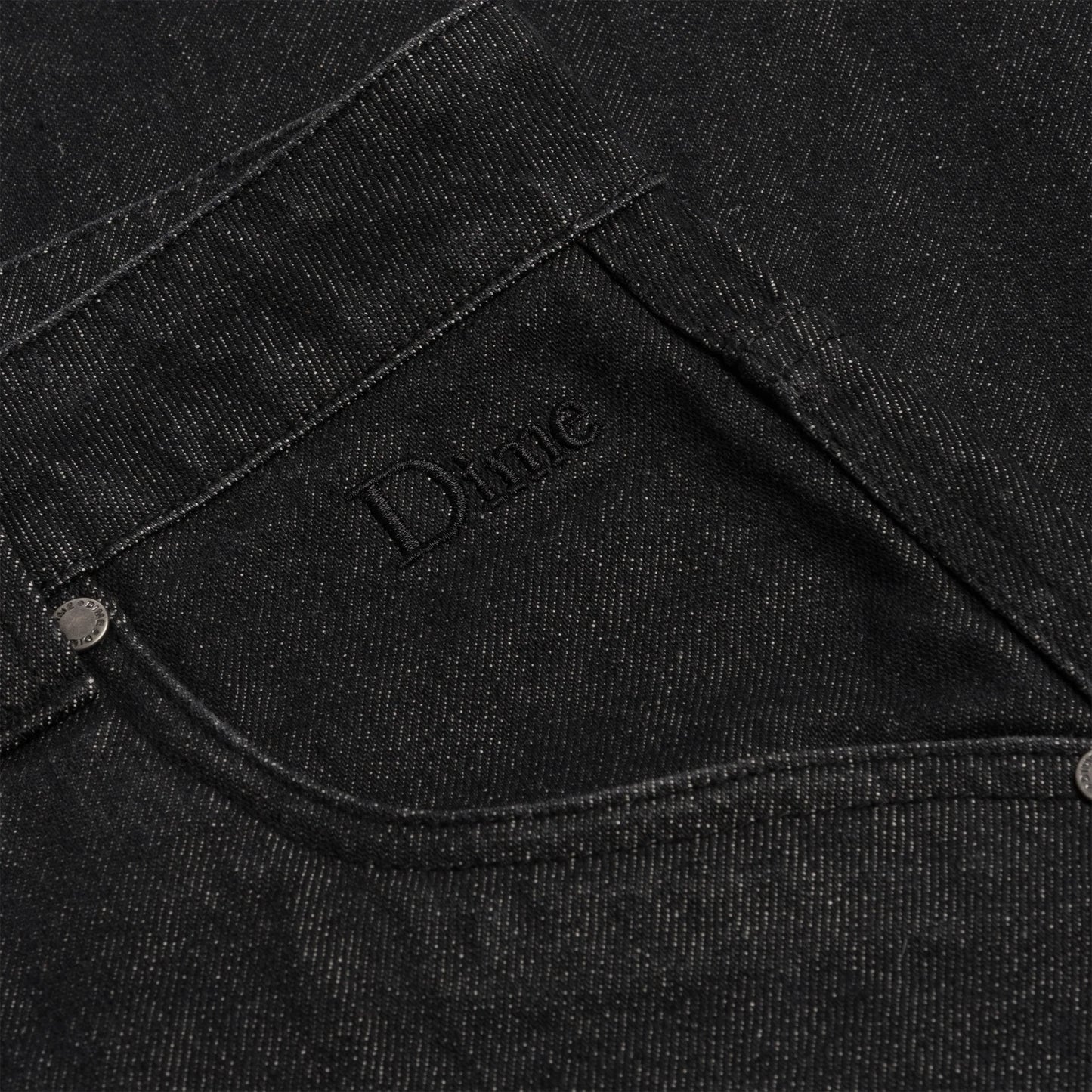 Dime Classic Baggy Denim Pants - Black Washed (Previous Season)