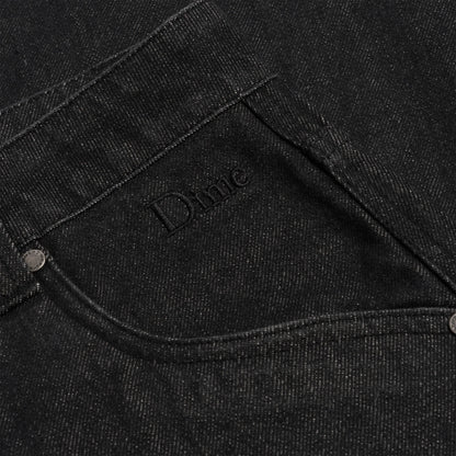 Dime Classic Baggy Denim Pants - Black Washed (Previous Season)