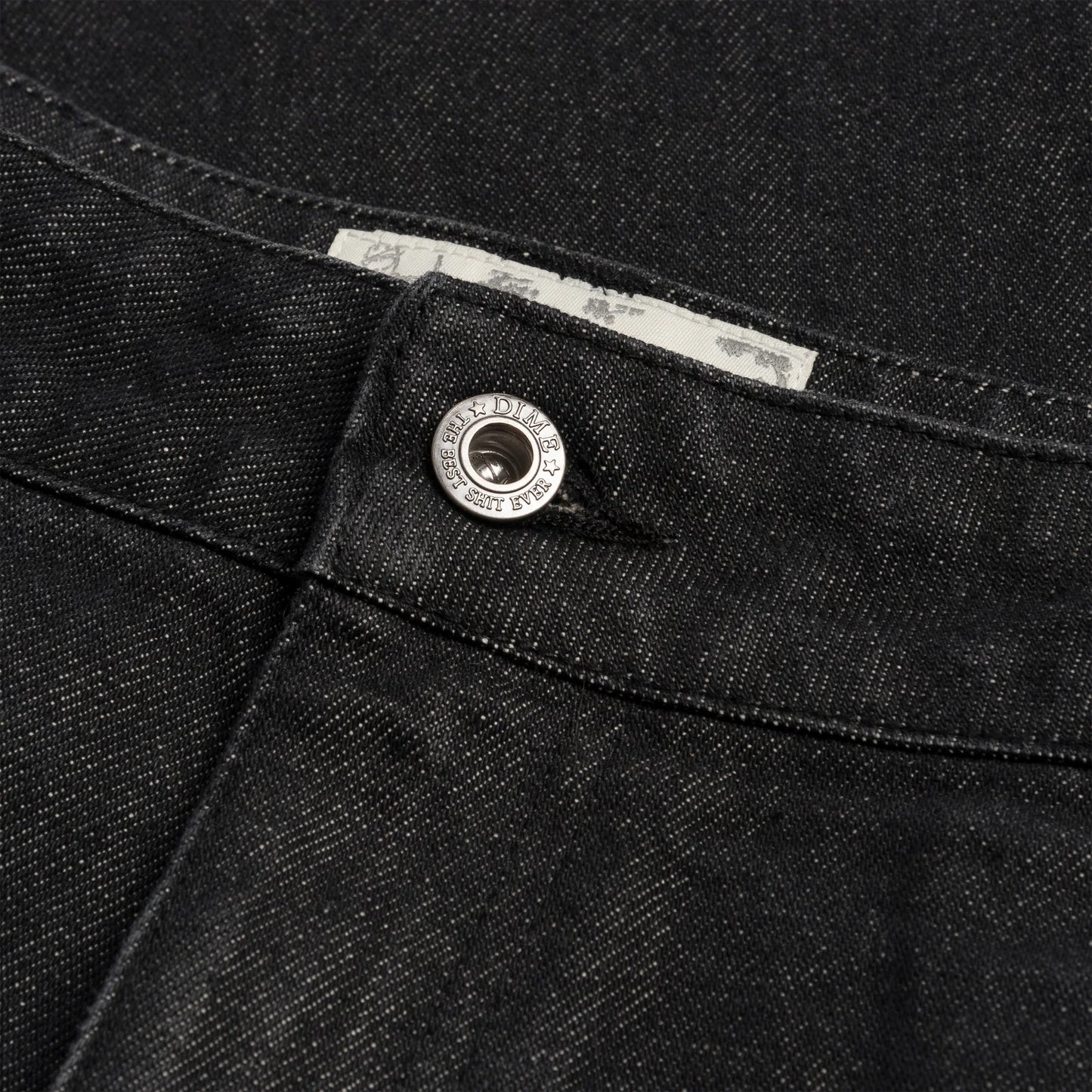 Dime Classic Baggy Denim Pants - Black Washed (Previous Season)