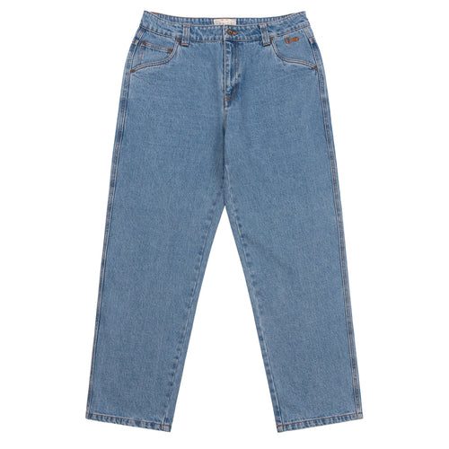 Dime Classic Relaxed Denim Pants - Blue Washed