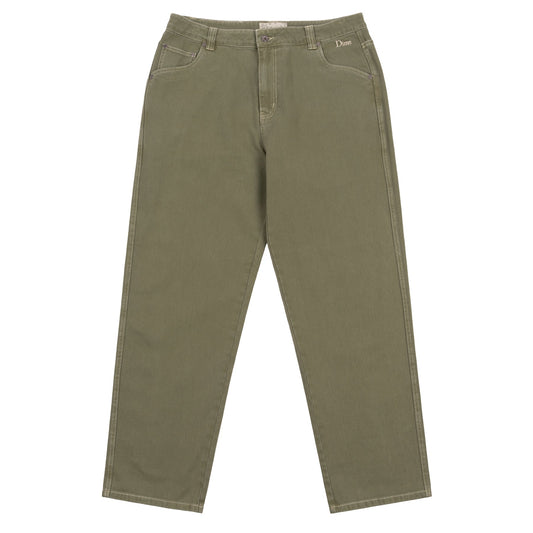 Dime Classic Relaxed Denim Pants - Green Washed