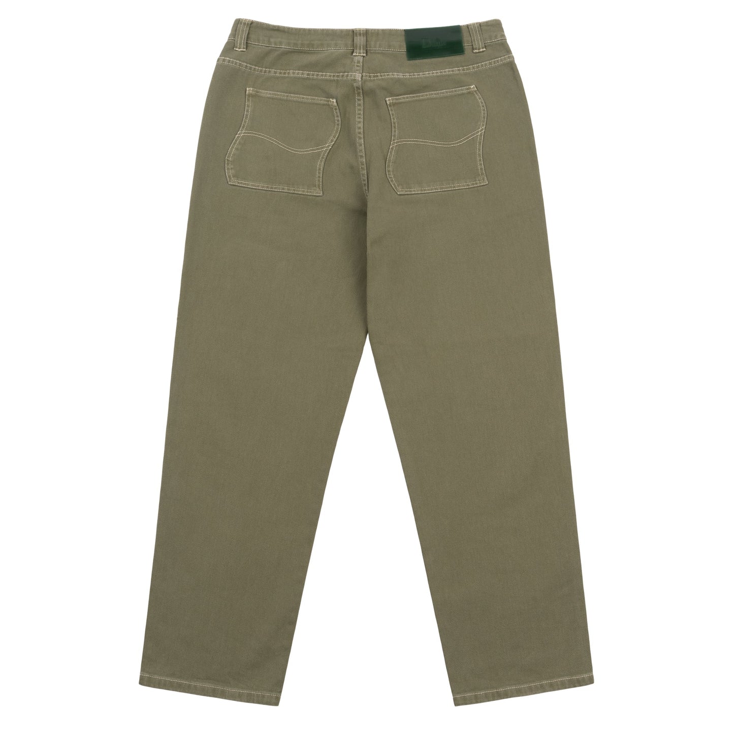 Dime Classic Relaxed Denim Pants - Green Washed