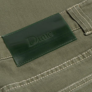 Dime Classic Relaxed Denim Pants - Green Washed