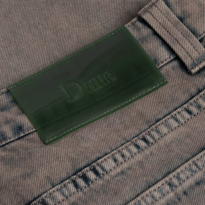 Dime Classic Relaxed Denim Pants - Overdyed Taupe