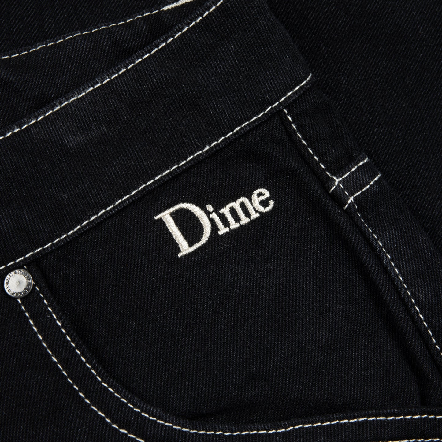 Dime Classic Baggy Denim - Black