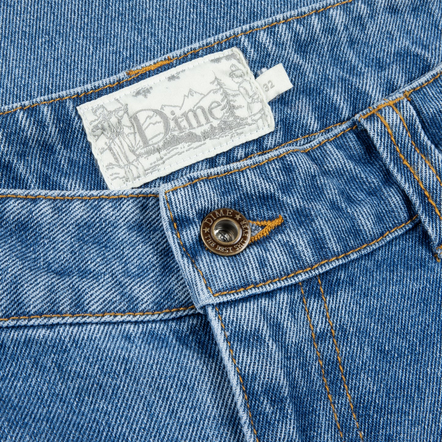 Dime Classic Baggy Denim - Indigo Washed