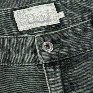 Dime Classic Relaxed Denim Pants - Faded Green