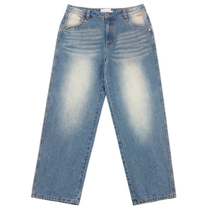 Dime Classic Relaxed Denim Pants - Sandblasted Indigo