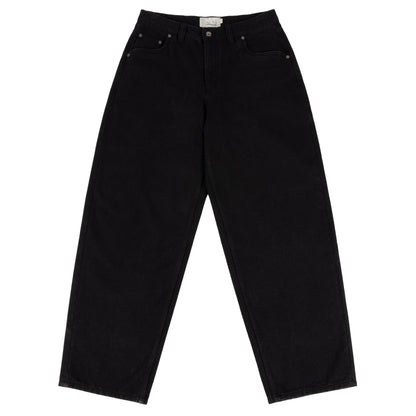 Dime Baggy Denim Pants - Black