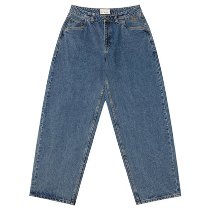 Dime Baggy Denim Pants - Knowtomatic Blue