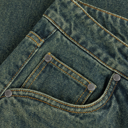 Dime Baggy Denim Pants - Sandblasted Pine