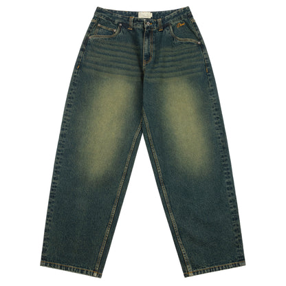 Dime Baggy Denim Pants - Sandblasted Pine