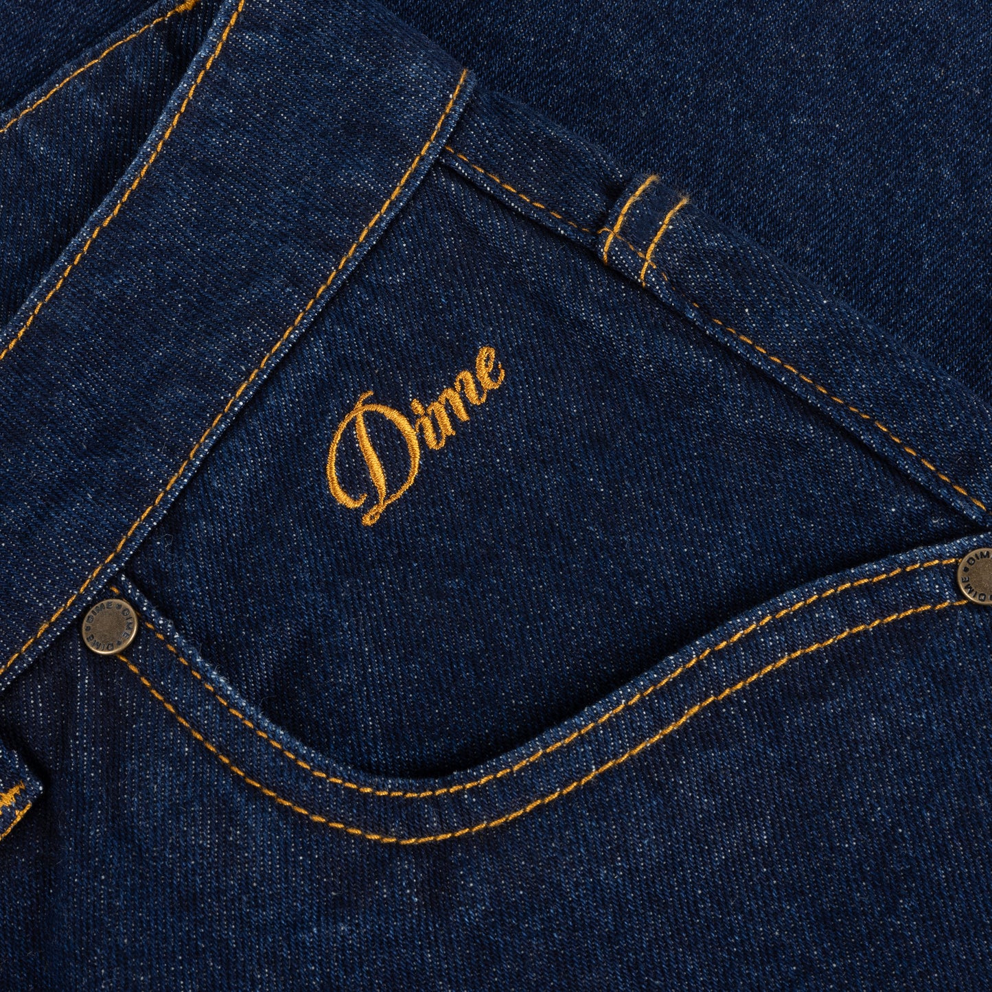 Dime Relaxed Denim Pants - Indigo