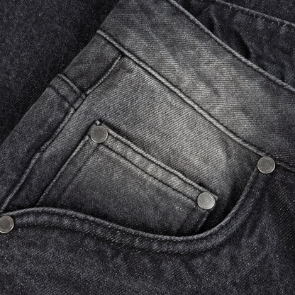 Dime Relaxed Denim Pants - Sandblasted Black