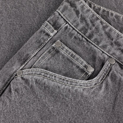 Dime Baggy Wink Denim Pants - Faded Black