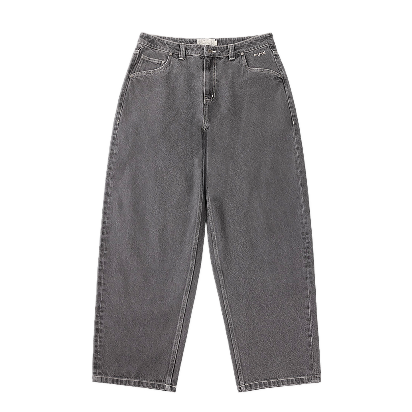 Dime Baggy Wink Denim Pants - Faded Black