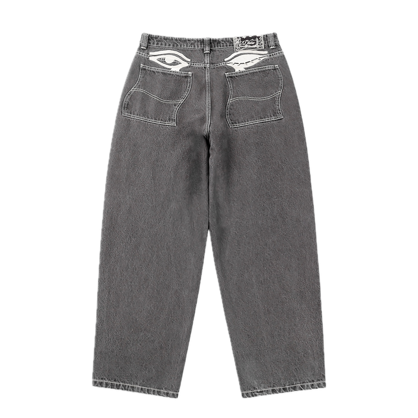 Dime Baggy Wink Denim Pants - Faded Black