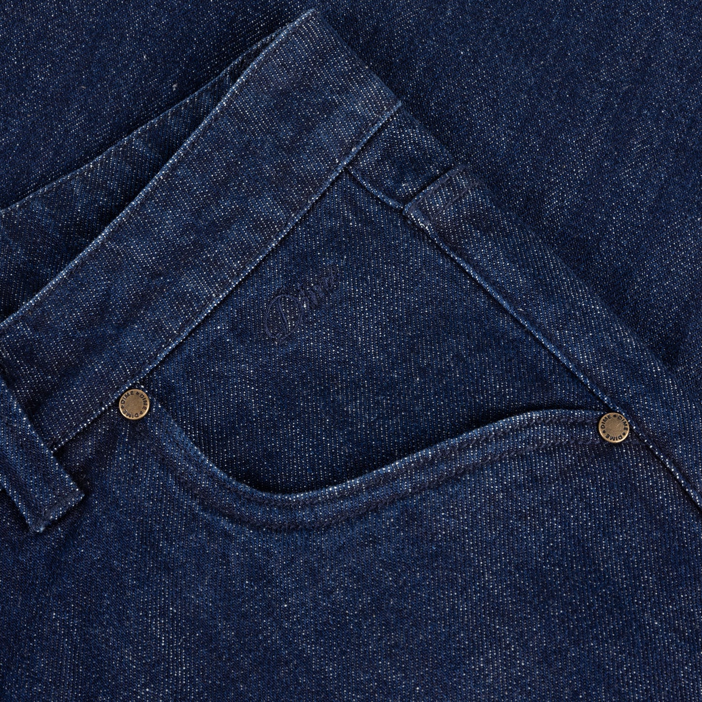 Dime Baggy Denim Pants - Indigo