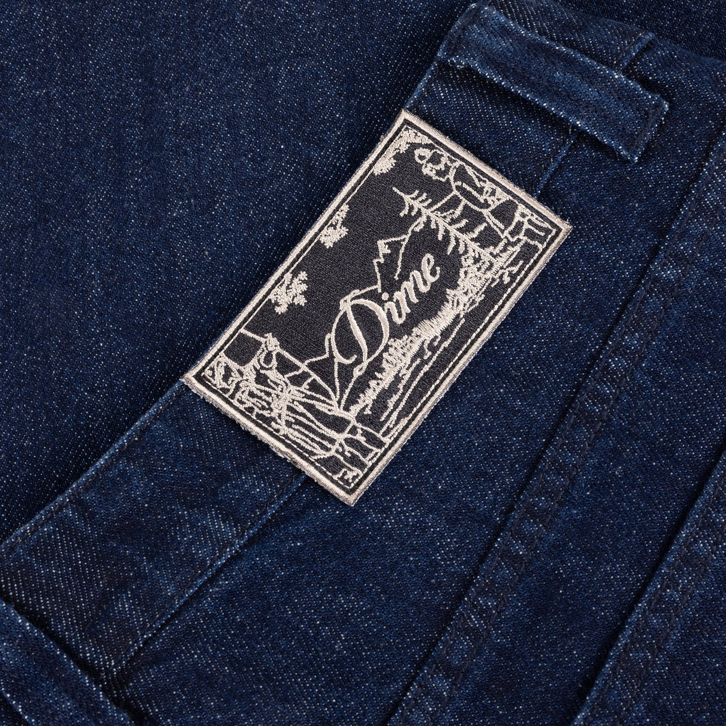 Dime Baggy Denim Pants - Indigo