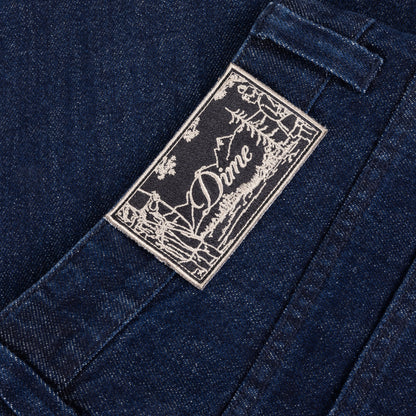 Dime Baggy Denim Pants - Indigo
