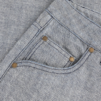 Dime Baggy Denim Pants - Reversed Indigo